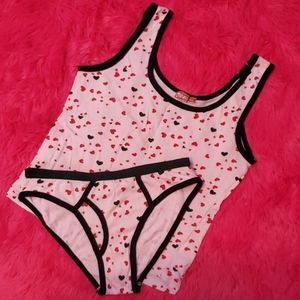 💕Motel💕 V-Day Tank and Brief Set